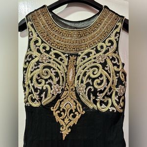 Indian ethnic anarkali style gown for reception and wedding